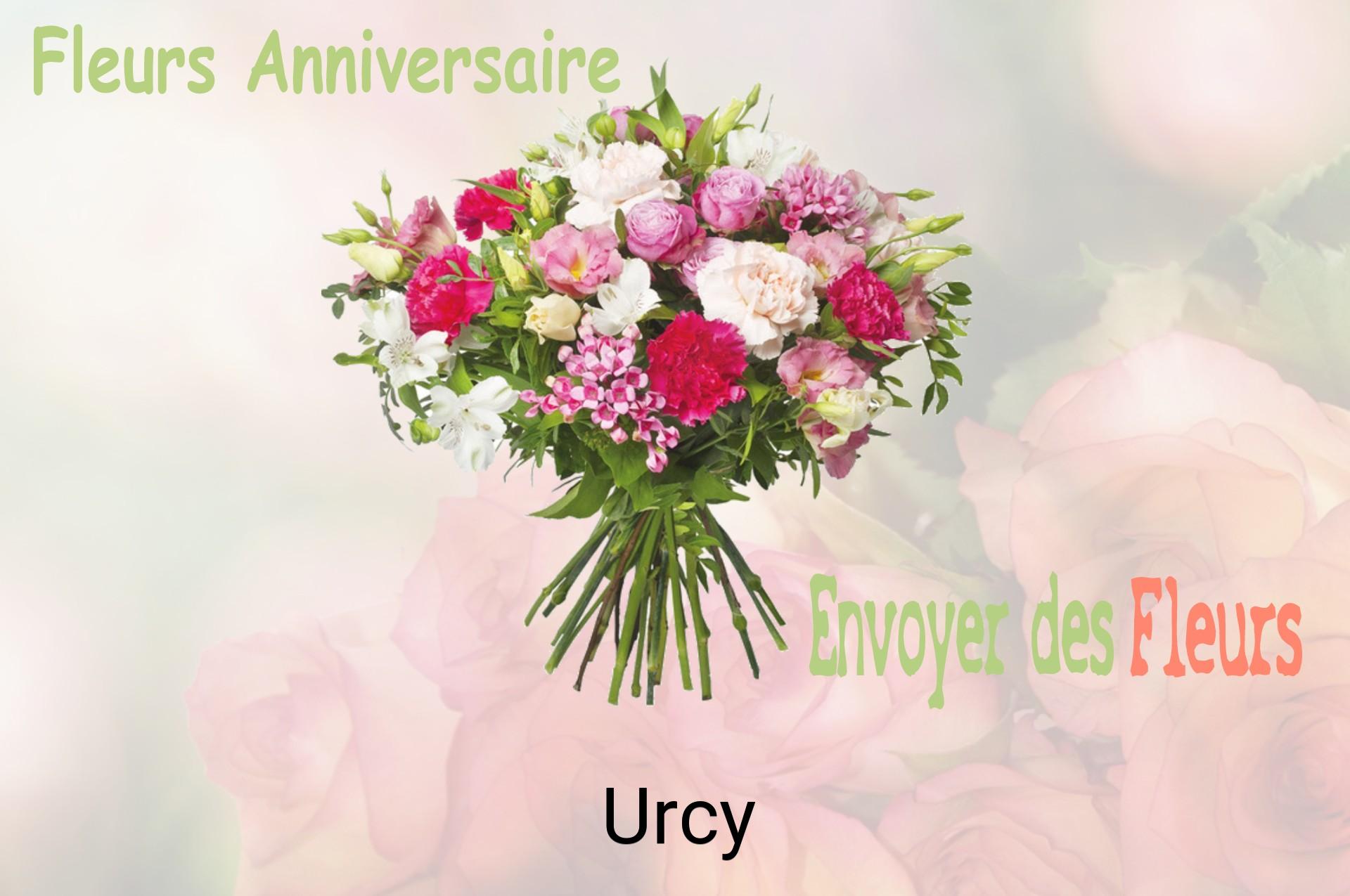Bouquet de fleurs d’anniversaire livré à Urcy